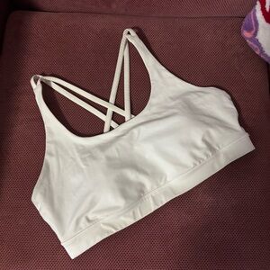 White Lululemon Sports Bra